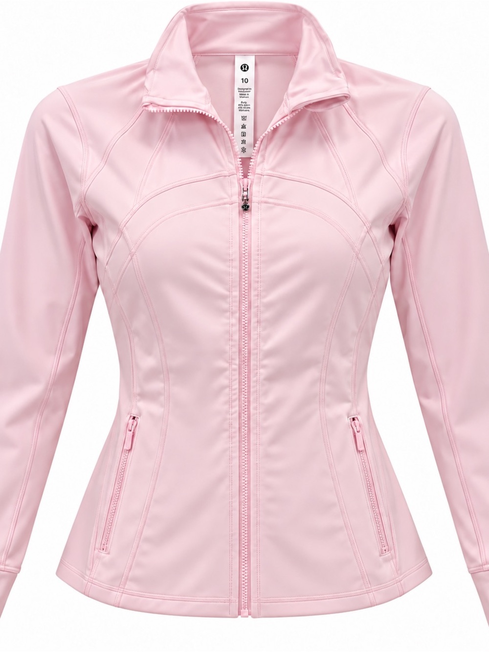 lululemon Define Women's Jacket Pink Size 10 NWT